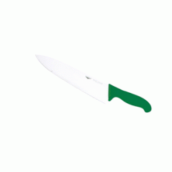 Нож кухонный L=26см. зеленая ручка