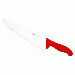 Нож кухонный L=26см. красная ручка