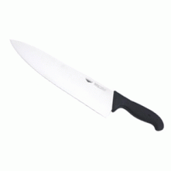 Нож кухонный L=30см. черная ручка