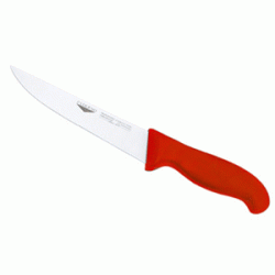 Нож обвалочный L=16см. красная ручка