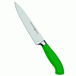 Нож универсальный 15см. зеленая ручка
