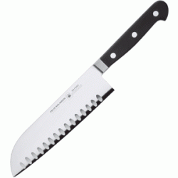 Нож японский шеф "Сантоки Гл.Люкс" 18см.