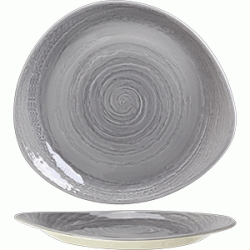 Тарелка мелкая D=30.5см; Scape grey