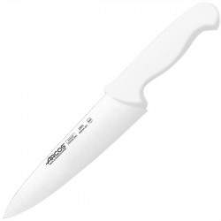 Нож поварской «2900»; сталь нерж., полипроп.; L=333/200, B=50мм; белый, 