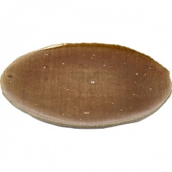 Тарелка бетон; D=14см; коричнев., серый