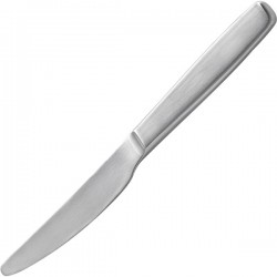 Нож столовый «Пас-парту»; нержавеющая сталь, матовый
