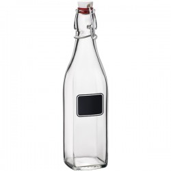 Бутылка с крышкой «Лавана»; стекло; 0, 52л; D=66, H=253мм; прозр. 