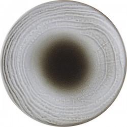 Тарелка д/хлеба «Свелл»; керамика; D=16, H=2см; черный, коричнев.