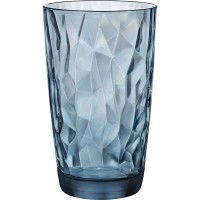 Хайбол «Даймонд»; стекло; 470мл; D=85, H=144мм; синий