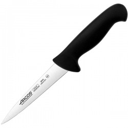 Нож для мяса «2900»; сталь нерж., полипроп.; L=290/150, B=25мм; черный, 