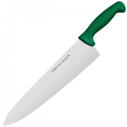 Нож поварской «Проотель»; сталь нерж., пластик; L=435/285, B=65мм; зелен., 