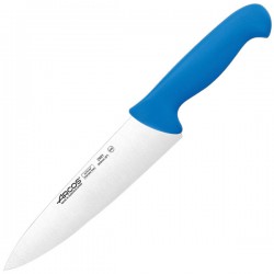 Нож поварской «2900»; сталь нерж., полипроп.; L=333/200, B=50мм; синий, 