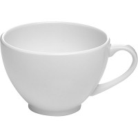 Чашка чайная «Монако»; фарфор; 228мл; D=90, H=45мм; белый