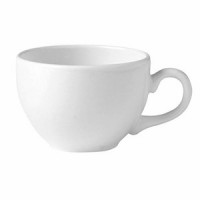 Чашка чайная «Монако»; фарфор; 228мл; D=9, H=6см; белый