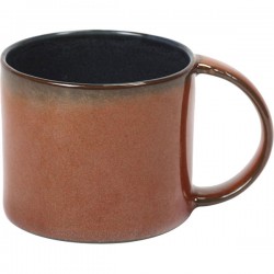 Чашка для эспрессо; керамика; 100мл; D=60, H=51мм; синий, коричнев.