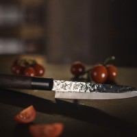 Нож кухонный «Нара»; сталь нерж., дерево; L=12см