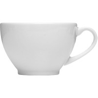 Чашка кофейная «Монако»; фарфор; 85мл; D=65, H=53, L=85мм; белый