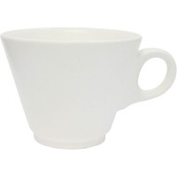 Чашка чайная «Симплисити Вайт»; фарфор; 170мл; D=85, H=70, L=110мм; белый