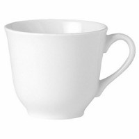 Чашка чайная «Симплисити Вайт»; фарфор; 200мл; D=85, H=80, L=105мм; белый