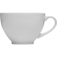 Чашка чайная «Монако»; фарфор; 228мл; D=90, H=45мм; белый