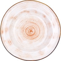 Тарелка глубокая «Пастораль» 23 см оранжевая