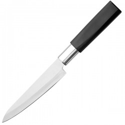 Нож кухонный «Токио» двусторонняя заточка; сталь нерж., пластик; L=235/120, B=25мм
