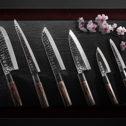 Нож кухонный «Нара»; сталь нерж., дерево; L=16, 5см